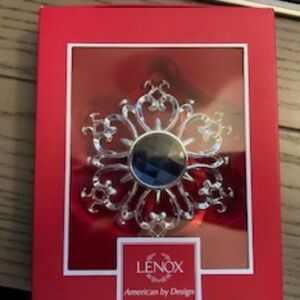 Lexox Gemmed Snowflake ornament
